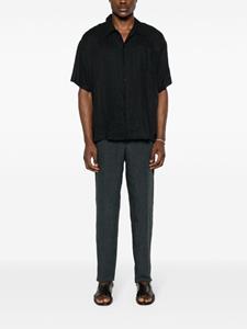 Zegna Linnen chino - Grijs