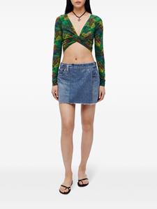 RE/DONE x Pamela Anderson cropped top - Groen