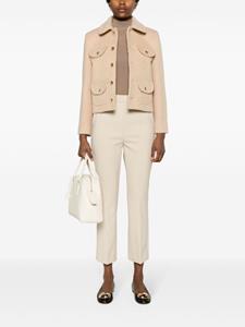 maxmara Max Mara Nepeta high waist pantalon - Beige