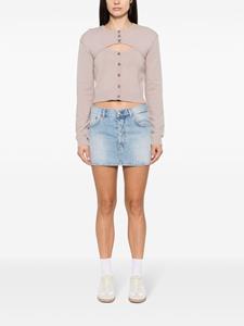 acnestudios Acne Studios Denim mini-rok - Blauw