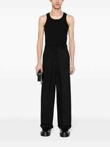 Givenchy Geribbelde tanktop - Zwart