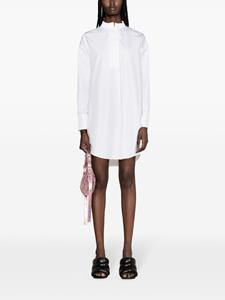 Givenchy Mini-blousejurk met opstaande kraag - Wit