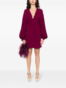 FENDI Mini-jurk met logoplakkaat - Rood