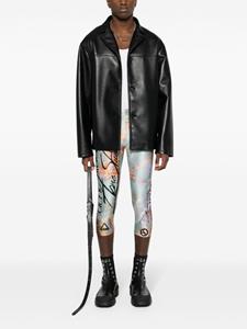 acnestudios Acne Studios Cropped legging - Groen