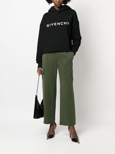 Givenchy Hoodie met logoprint - Zwart