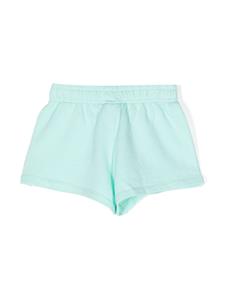 minirodini Mini Rodini Shorts met logoprint - Groen
