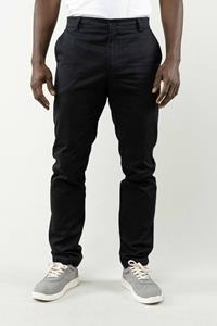 MELA Herren vegan Chinos Pooja Regular Fit Schwarz