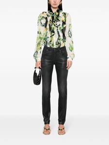 robertocavalli Roberto Cavalli Zijden blouse - Beige