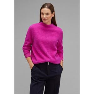STREET ONE Langarmshirt "Fluffy Turtle Neck"