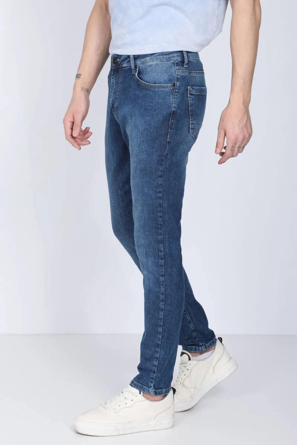 Banny Jeans Blauwe jeansbroek met rechte pasvorm voor heren