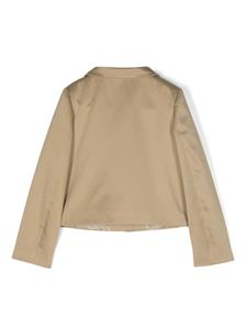 Versace Kids Medusa Head-buttons jacket - Beige