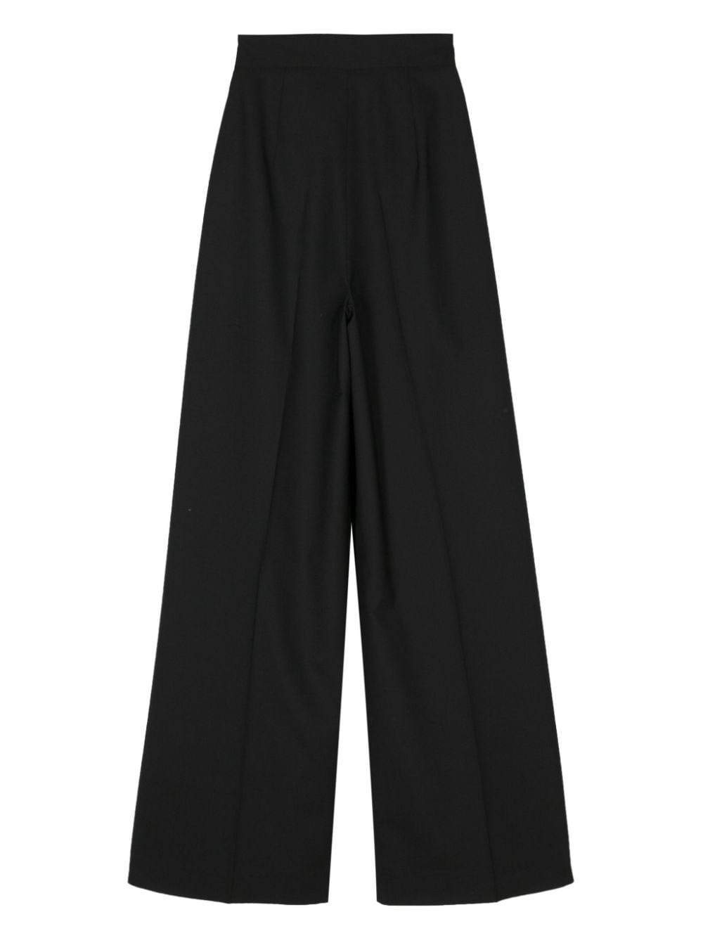 NISSA High waist pantalon - Zwart