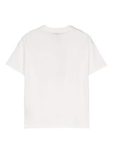 ETRO KIDS Pegaso-embroidered cotton T-shirt - Wit