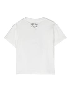 Kenzo Kids T-shirt met tijgerprint - Wit