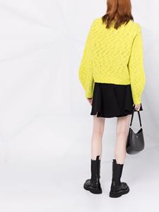 Bottega Veneta High waist mini-rok - Zwart