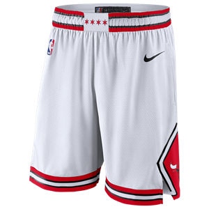 Chicago Bulls Association Edition Swingman Nike NBA-herenshorts - Wit