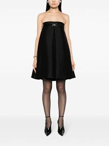 Versace Geplooide mini-jurk - Zwart