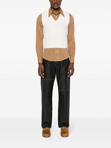 ourlegacy OUR LEGACY Spencer met V-hals - Beige