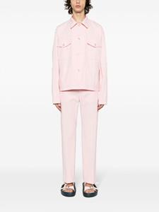 acnestudios Acne Studios Broek van katoenmix - Roze
