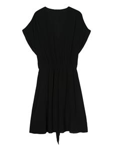 patriziapepe Patrizia Pepe Mini-jurk van imitatieleer - Zwart