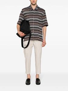 ETRO Straight popeline broek - Beige