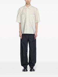 LEMAIRE mid-rise straight-leg trousers - Zwart