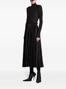 Balenciaga Bal Diagonal midi-jurk - Zwart