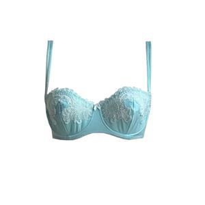 AMBRA Lingerie Titanium Balconnet BH aqua blauw 0432