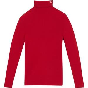 Calvin Klein Jeans Plus Coltrui PLUS CK ROLL NECK SWEATER met geborduurd ck monogram