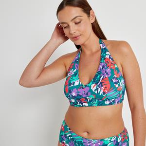LA REDOUTE COLLECTIONS PLUS Bikini-BH, foulard model en bloemenprint