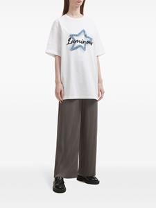 b+ab Broek met wijde pijpen - Grijs