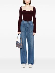 toryburch Tory Burch Jeans met wijde pijpen - Blauw