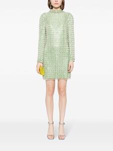 jennypackham Jenny Packham Snapdragon mini-jurk verfraaid met kristallen - Groen