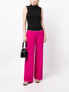 Kiton Geplooide pantalon - Paars