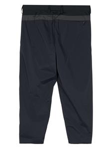 Kolor Plooibroek met toelopende pijpen - Blauw