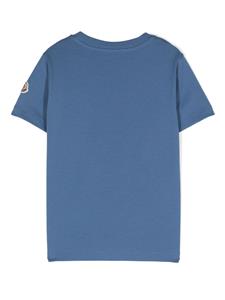 monclerenfant Moncler Enfant T-shirt met basketbalprint - Blauw