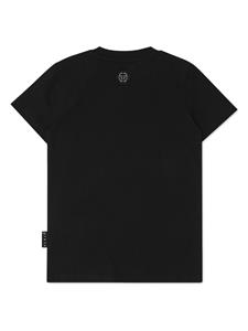 philipppleinjunior Philipp Plein Junior T-shirt met teddybeerprint - Zwart