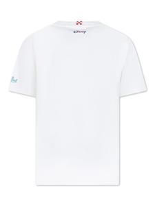 mc2saintbarthkids MC2 Saint Barth Kids Katoenen T-shirt met logoprint - Wit