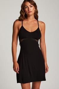 Hunkemöller Slipdress Jersey Nova Zwart