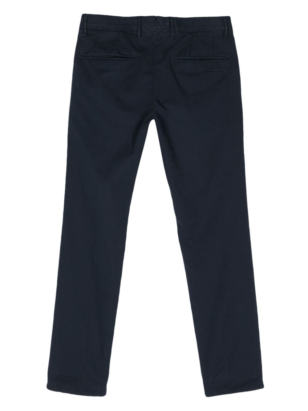 Incotex cropped chino trousers - Blauw