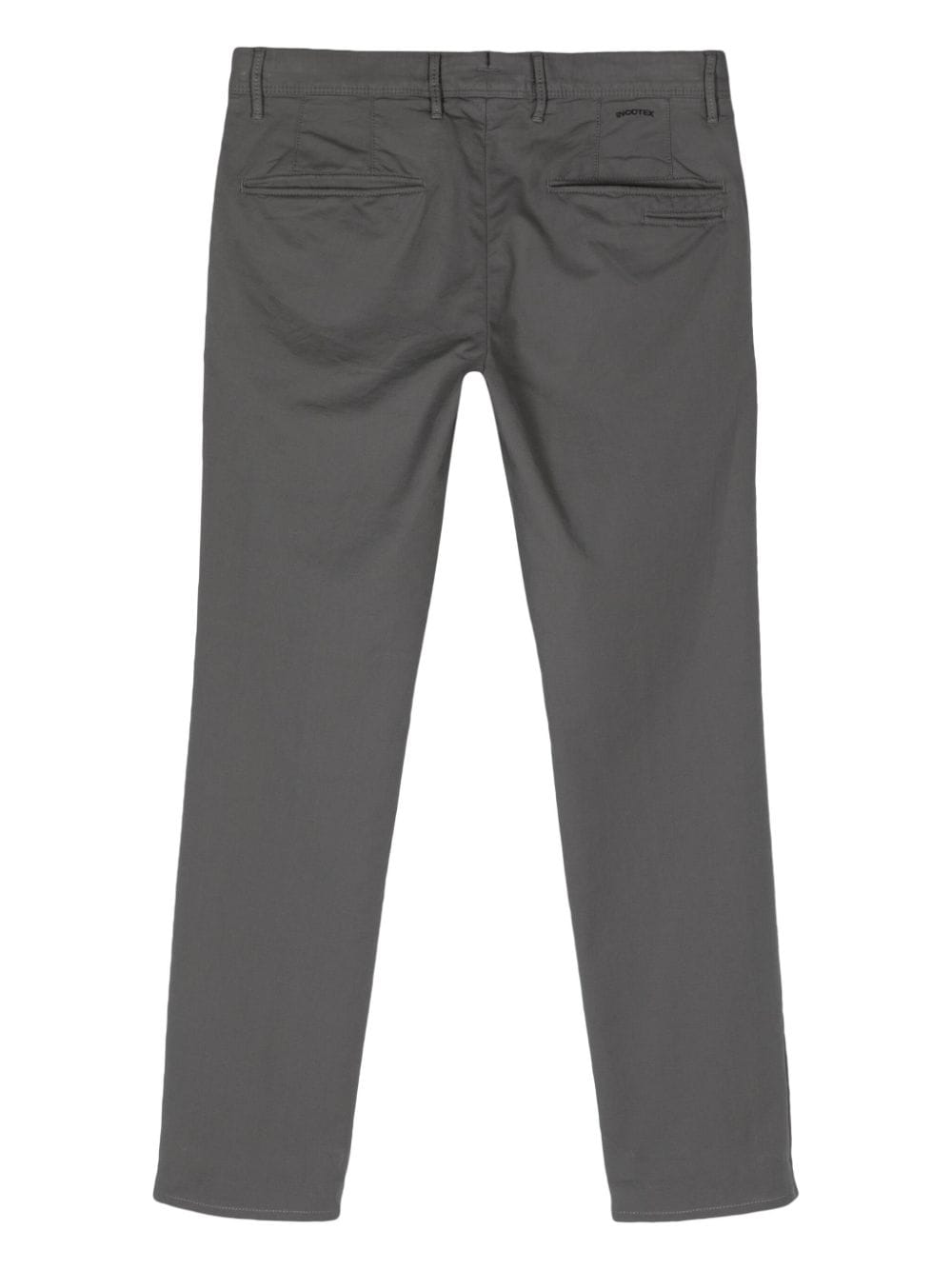 Incotex cropped chino trousers - Grijs