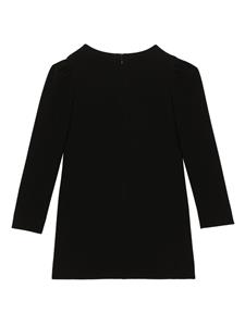dolce&gabbanakids Dolce & Gabbana Kids Jurk met lange mouwen - Zwart