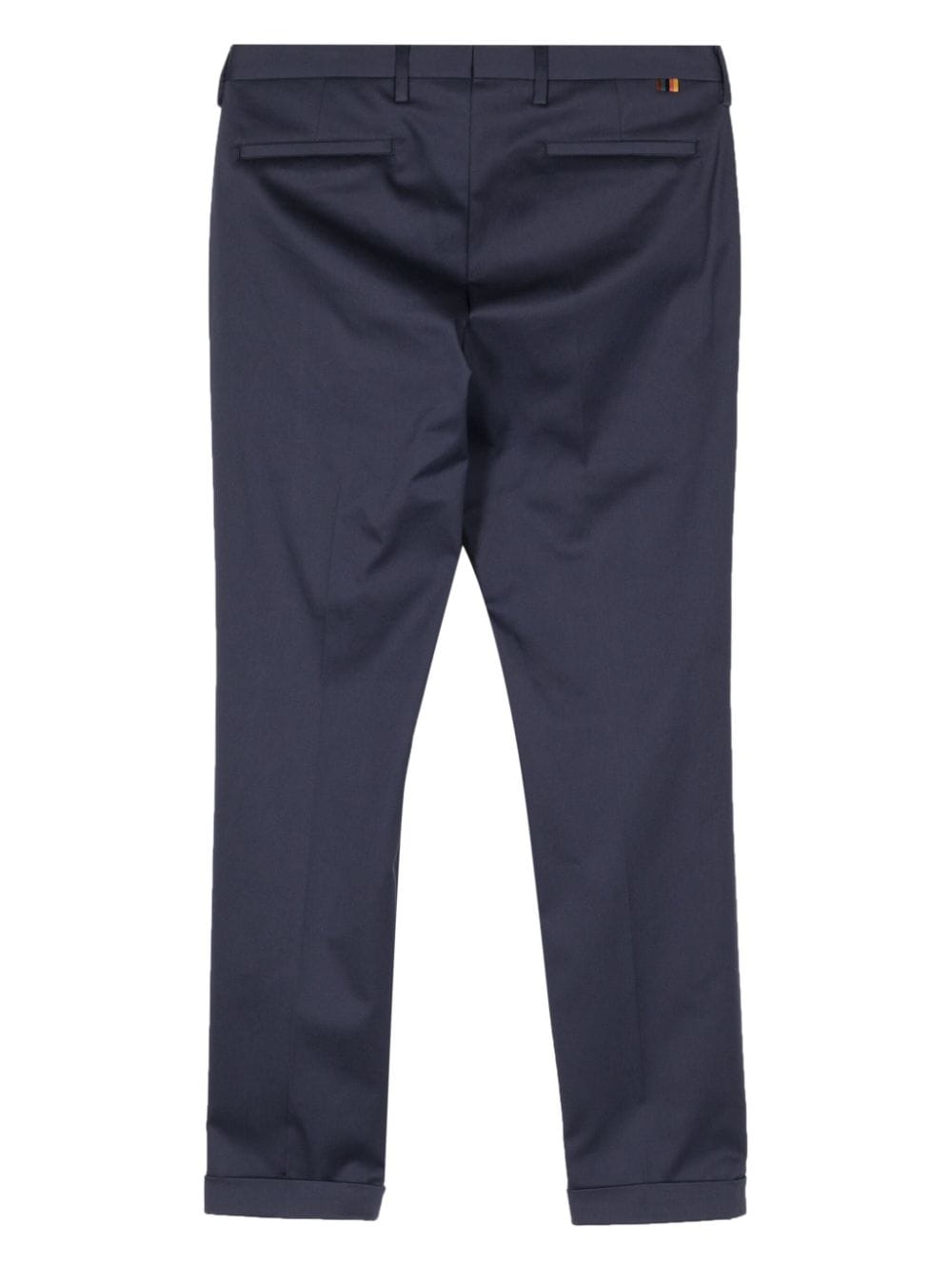 Paul Smith slim-cut organic cotton chino trousers - Blauw