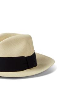 Frescobol Carioca Rafael straw Panama hat - Beige