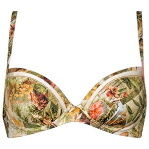 Watercult - Women's Lush Utopia Bikini Top 7347 - Bikinitop, olijfgroen