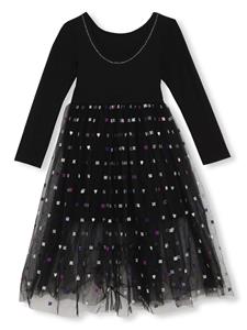givenchykids Givenchy Kids T-shirt met 4G-motief - Zwart