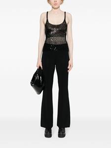 ermannoscervino Ermanno Scervino Flared broek - Zwart