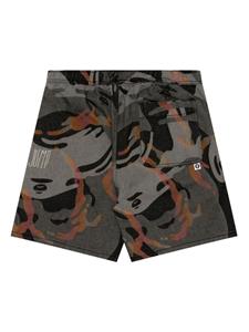 aapeby*abathingape AAPE BY *A BATHING APE Shorts met jacquard - Grijs