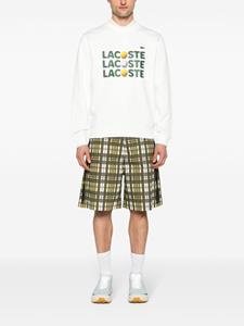 Lacoste Sweater met logoprint - Wit