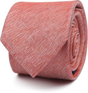 Suitable Zijden Stropdas Koraal Rood -